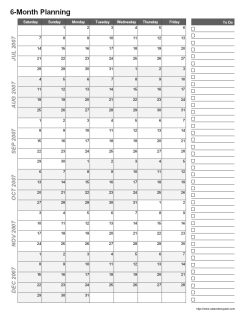 Month Calendar Print on Printable 6 Month Calendar   Calendarsquick Com