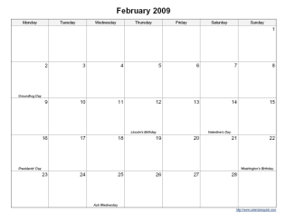 Monthly Calendars Free on Printable Monthly Calendar   Calendarsquick Com