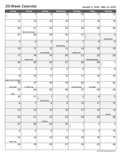 Print  Calendar 2011 on Printable Multi Week Calendar   Calendarsquick Com