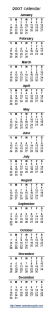 Computer Monitor Calendar