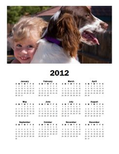 Yearly Photo Calendar