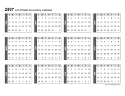4-5-4 Retail Accounting Calendar