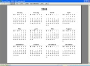 Excel Yearly Calendar