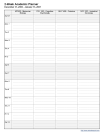2-Week Academic Planner