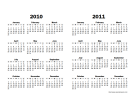 2-Year Calendar