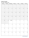 8-Week Calendar
