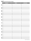 Yearly Calendar