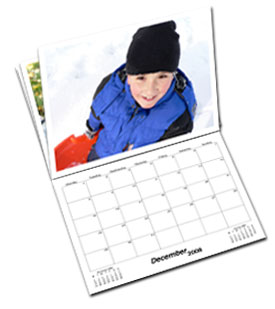 Printable 12-Month Photo Calendar