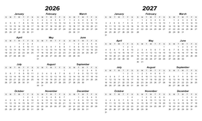 Free Printable Calendars - CalendarsQuick Free Printable Calendars - CalendarsQuick
