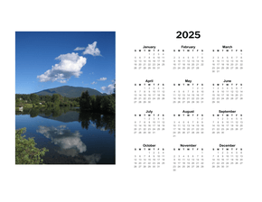 Yearly Photo Calendar