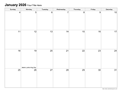 Printable Business Calendars - CalendarsQuick