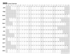Printable Yearly Calendars - CalendarsQuick