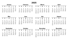 Free Printable Calendars - CalendarsQuick