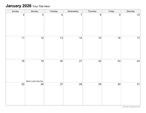 Printable Business Calendars - CalendarsQuick