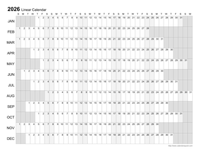 Printable Yearly Calendars - CalendarsQuick