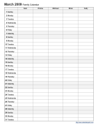 printable household calendars calendarsquick