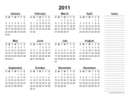 Printable Yearly Calendars - CalendarsQuick